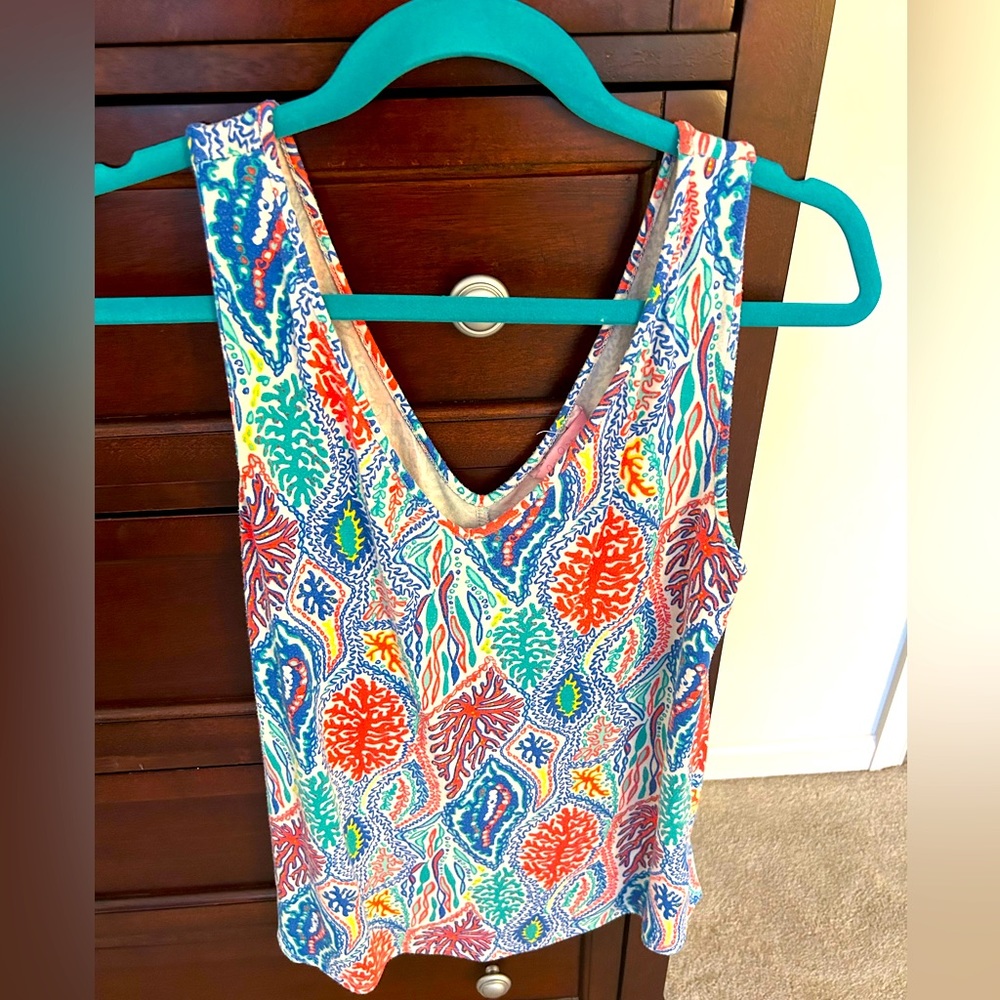 Jewel toned Lilly Pulitzer tank top